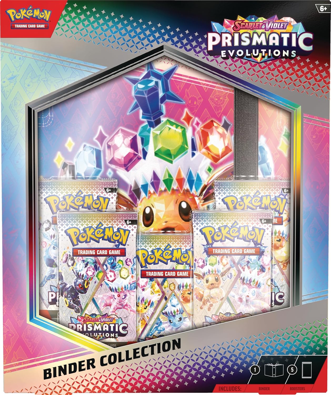 Pokémon TCG: Scarlet & Violet 8.5 – Prismatic Evolutions Binder Collection