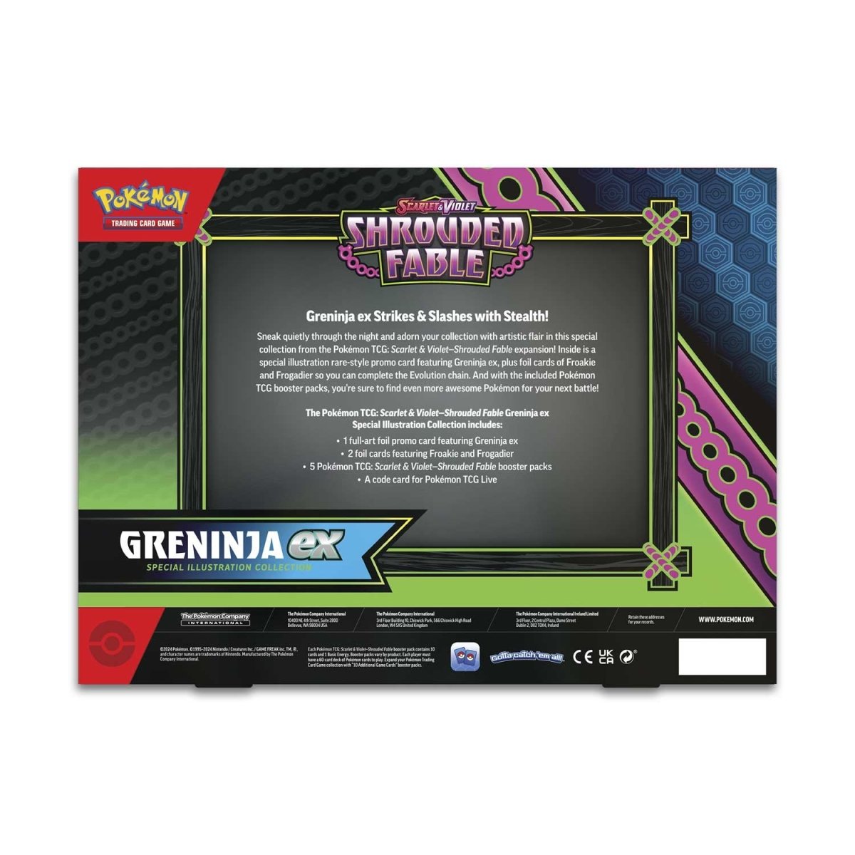 Shrouded Fable Special Illustration Collection Box - Greninja