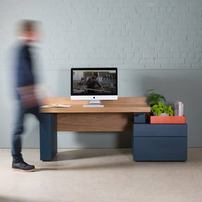 Oak Sit-Stand Desk, Raze
