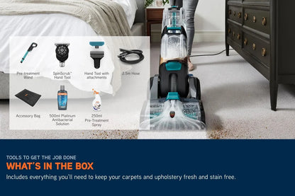 VAX Platinum SmartWash Pet Carpet Cleaner – Deep Cleaning for Carpets & Pet Messes