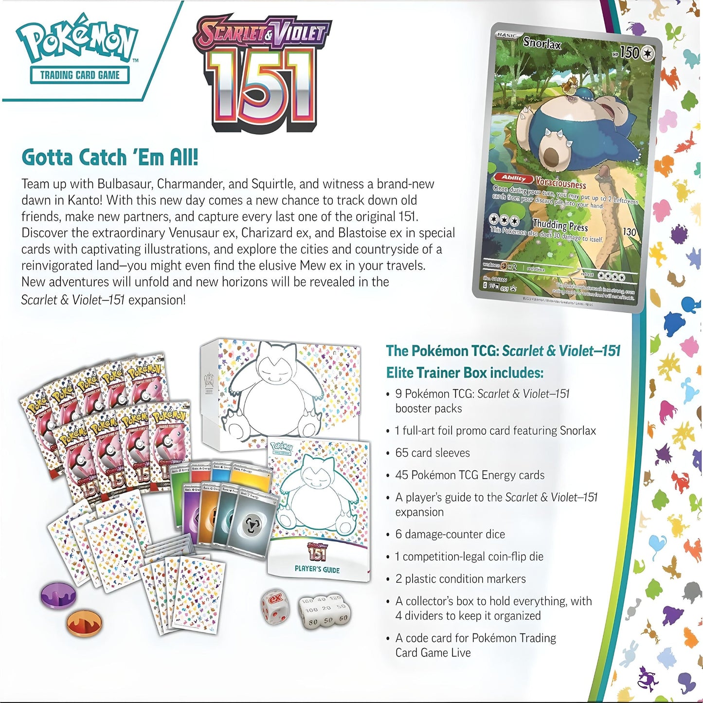 Pokémon TCG: Scarlet & Violet - 151 Elite Trainer Box ETB