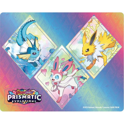 Pokémon TCG: Scarlet & Violet 8.5 –  Prismatic Evolution 3-Pack Tech Sticker Collection Pack