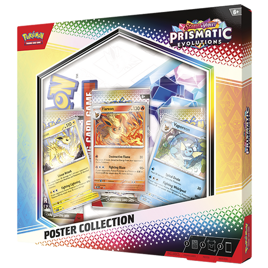 Pokémon TCG: Scarlet & Violet 8.5 – Prismatic Evolutions Poster Collection