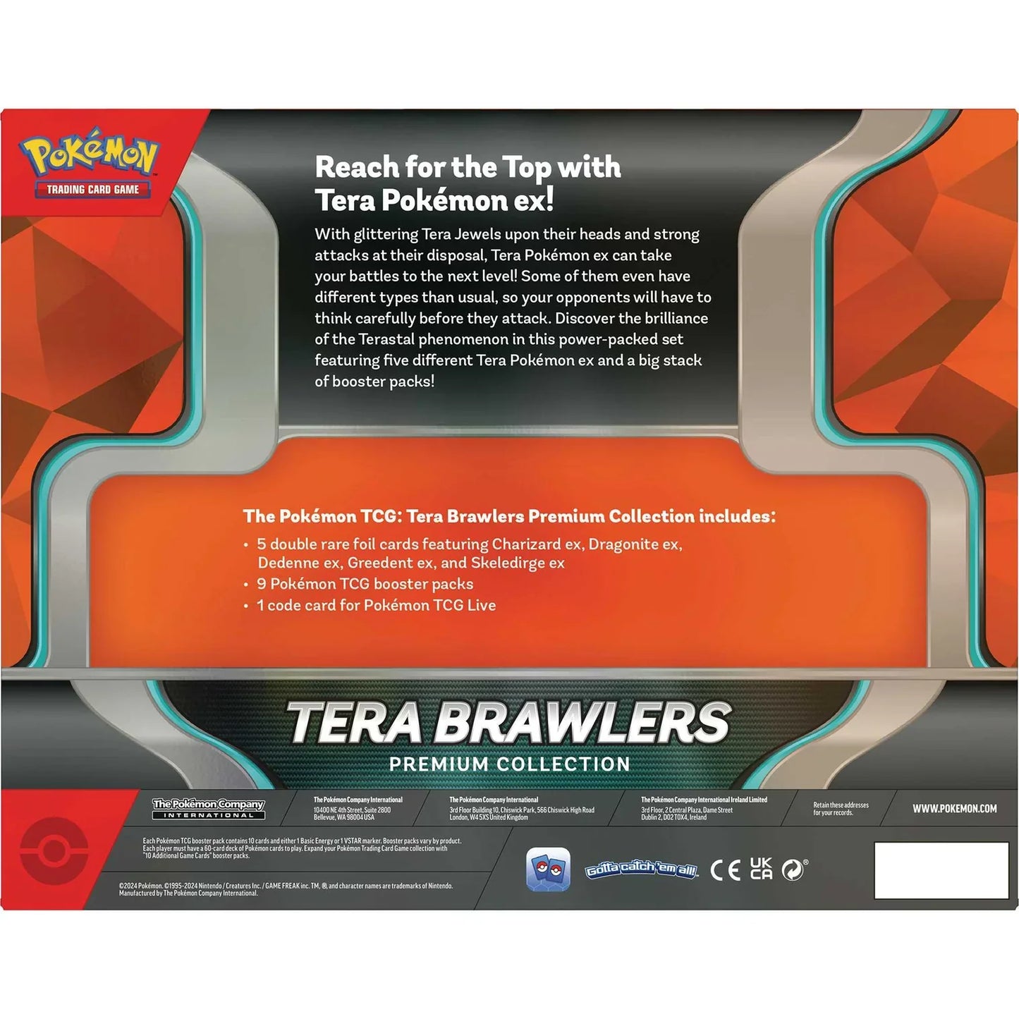 Pokémon TCG: Tera Brawlers Premium Collection Box